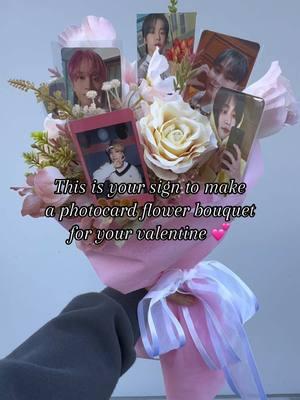 Valentine’s Day is a few weeks away! This is your sign to make a photocard flower bouquet for your valentine 💕💐 . . . . #valentinegiftideas #ValentinesDay #giftideas #subkshop #fyp 