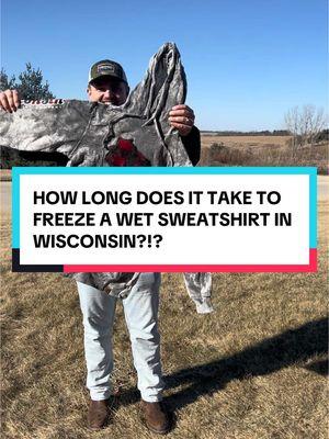 It is a bit chilly outside 🤣🥶 #wisconsin #winterweather #comedy #winterproblems #freezingweather #midwestlife #wisconsincheck #ope #youbetcha #wisconsinclothingcompany 