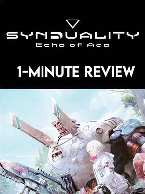 Synduality: Echo of Ada 1-Minute Review   Please LIKE, SHARE, and COMMENT to help this channel grow so I can continue bringing you the best possible content. This channels goal is to help the gaming community get honest feedback of video games, new and old. A review is the first point of contact when you want to make a large purchase. Modern gaming is a large purchase, so you want a reliable review. Developer: Game Studio Publisher: Namco Bandai Games America Inc. Platforms: PlayStation 5, Xbox Series X and Series S, Microsoft Windows #gaming #gamer #gamereview #omnivertgamer #video #1minutereview #review #xbox #console #actionGame #adventuregame #action #PvP #pvevp #Extractionshooters #mechabased #mech #tiktok #fypage #fyp #viral #gametok #GamingOnTikTok