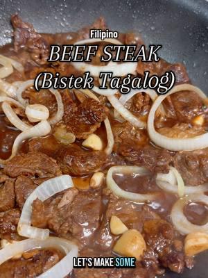 Never met anybody who did not like Bistek 💘 #filipinofood #filipinorecipe #bistektagalog #beefsteak #filipinobeefsteak #beefrecipe #recipesoftiktok #foodtiktok #DinnerIdeas #lunchideas #recipes 