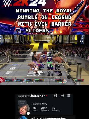 WWE 2K24 the royal rumble I rarely win them this time I clutched #wwe2k24 #supremehenrycreatedcharecter  #wwegame #wwegames #wargames #wwegameplay #wwegamer #wwegamers #wwevideogame #wwevideogames #wrestlingvideogames #wrestlingvideogame #wrestlinggame #wrestlinggames #retrogaming #retrogamer #retrogamers #retrogamersoftiktok #retrogamingontiktok #retrogamingtiktok #supremexviiii #isthatsupremeontt #isthatsupremeonyt #isthatsupremeontiktok #isthatsupremeontiktoklive #isthatsupremeislive #supremeontt #supremeonyt #supremeontiktoklive #supremeontiktok #supremehenry #supremehenry2k #supremehenrywwe #supremehenrywrestling #supremehenryontiktok #supremehenrygaming #supremehenryon2k #supremehenryontiktoklive #supremehenrygaminglive 