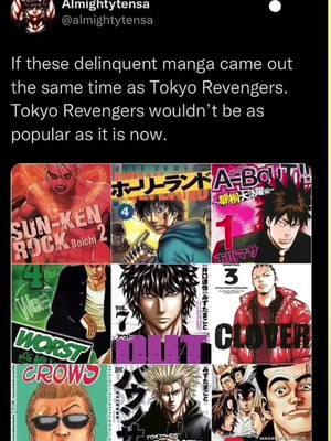 one day we will have a clover anime(i screamed as i was being taken to my asylum)#greenscreen #delinquentmanga #deliquents #yuskeurameshi #tokyorevengers #tokyorevengersanime #gto #gtomanga #gtoanime #mangarecommendation #animerecommendations #letstalkaboutit 