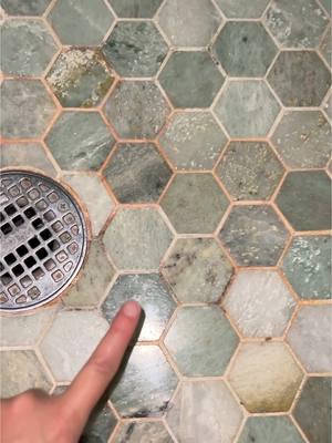 Trying to deep clean my dirty white grout and tiny bathroom tile #firsttimehomebuyer #firsthome #diyhomeprojects #diyhomemakeover #housetransformation #housebeforeandafter #groutcleaning #bathroommakeover #bathroomcleaning #bathroomremodel #bathrooms #homerenovation 