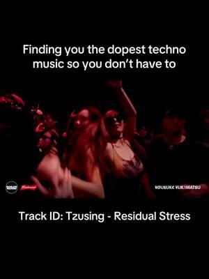 Finding you the dopest techno music so you don’t have to | Yousuke Yukimatsu dropped this banger at his legendary Boiler Room Tokyo set 🇯🇵🔥 Track IDs: Tzusing - Residual Stress #yousukeyukimatsu #boilerroomtokyo #boilerroom #techno #rave 