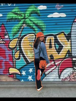 ‘Cool girl’ Halloween fit 🤔?¿ idk but I’m digging this whole outfit the hat makes it so much better 🎃🖤🧡  #coolgirl #coolgirlvibes #halloweenoutfit #halloweenfashion #halloweenaesthetic #halloweenlook #halloweenlife #pumpkins #halloweentiktok #fyp #outfitideas 