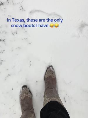 #snowboots #cowboyboots #snow #finnsflock #snowday 