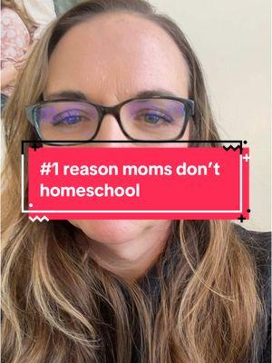 The number one reason moms don’t homeschool is out of fear! #homeschoolyourkids #pullthemout #saveyourchildren 