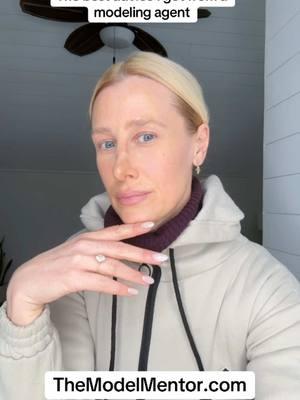 The best advice an agent told me 27 years ago… #modeltips #modelcoach #modeladvice #themodelmentor #nomakeup #bareface #newfaces #clearskin #blankcanvas #modeltok 