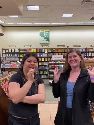 We asked people in line at our Onyx Storm midnight release party how fast they think they’re gonna finish the book once they get it!  Onyx Storm is out now!! Come by our store and pick up a copy today!  #bnbuzz #onyxstorm #fourthwing #rebeccayarros 