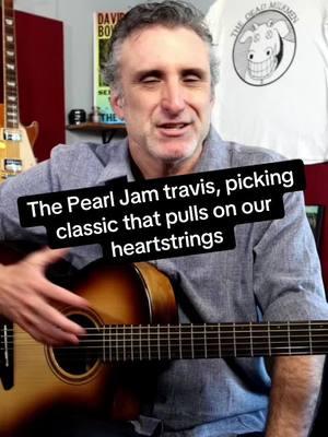 Just Breathe by Pearl Jam is a sweet Travis picking tune that new fingerstyle players should learn! #guitarlesson #justbreathe #pearljam #eddievedder #intothewild 