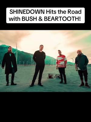 SHINEDOWN Hits the Road with BUSH & BEARTOOTH! #Shinedown #DanceKidDanceTour #BushBand #Beartooth #RockTour #LiveMusic #RockFans #ConcertVibes #TourAnnouncement #MusicLovers