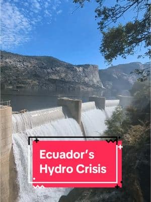 Ecuador's hydro crisis highlights the need for energy diversity 🌊💨☀️⚛️ #ecuador #hydroelectric #dams #generationatomic 