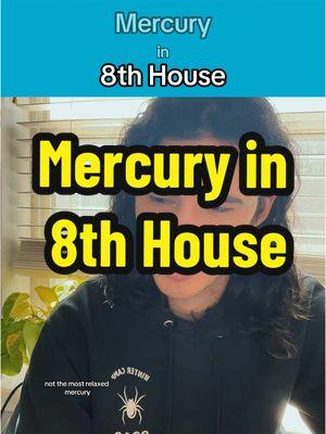 Mercury in the 8th House #astrology #learningastrology #mercury #8thhouse 