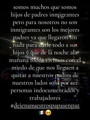 #hijadeimmigrantes #fypシ #parati #dejennosenpaz #viralvideo 😞