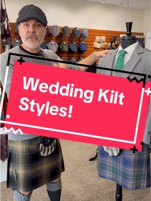 Which kilt would you wear to a wedding? . . . . #wedding #weddingoutfit #weddingday #groom #formal 