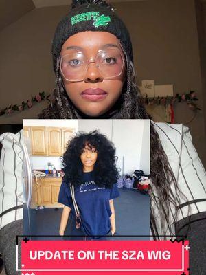 UPDATE ON THE SZA WIG #szawig #sza #wig #wigtok #wigtiktok #wiginfluencer 