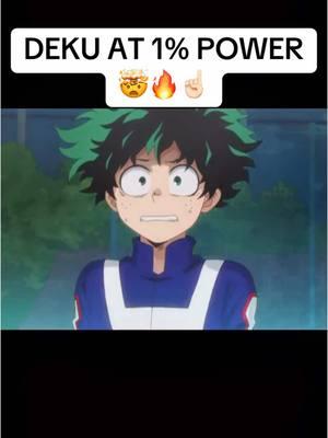 Deku at 1% power 🤯😁🔥☝🏻#onthisday #myhero #nomu #myheroacademia #allforone #oneforall #deku #midoriya #izukumidoriya #bakugou #anime #animeedit #bestofanime #mrmagic #ftb #hewasntready #bestanimemoments #sadanime #plusultra