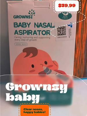 Say goodbye to stuffy noses and hello to happy, sniffle-free days with the @Grownsy Nasal Aspirator! 🌟 This must-have baby essential is designed with your little one in mind, offering gentle, effective suction to clear congestion in seconds. ✅ Soft silicone tips for safe, comfortable use ✅ Adjustable suction levels to tackle even stubborn stuffiness ✅ Rechargeable and easy to clean—because parents deserve convenience too! Make every breath easier for your baby and every day a little less stressful for you. The Grownsy Nasal Aspirator is here to help! 💕 #GrownsyNasalAspirator #BabyCareMadeEasy #SniffleFree #ParentingHacks #BabyEssentials #GentleCare #HappyBabyHappyMom #ParentingMustHave #breatheeasy #michigancontentcreator #michiganinfluencer 