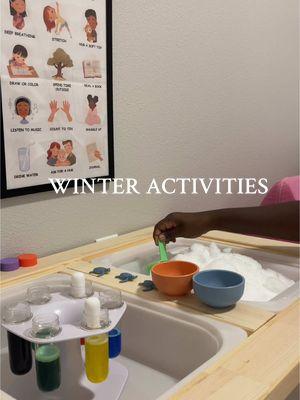 This is a perfect way to keep your toddler occupied on snow days ❄️☃️ #snowday #indooractivities #screenfree #toddleractivities #snowstorm #MomsofTikTok #toddlersoftiktok #screenfree #snowedin #indoorplay #kidsactivities #indoorkidsactivity #morningvlog #snowyday #toddlerindooractivities @Lovevery @IKEA USA 