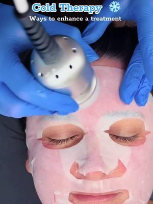 Ways to enhance your clients experience + treatment. ❄️ You can use ice globes or a cold therpy tool. This is one of the modalities of the Verstand HD from @Zemits Official  #esthetician #soloesthetician #zemits #facial #estheticianlife #estheticianeducation #estheticiantiktok #soloestiktok #skinspecialist #skin