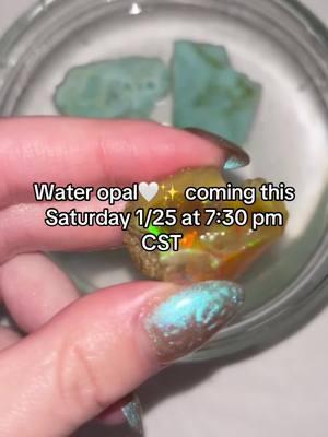 I am so excited to be bringing another water opal back to the shop THIS SATURDAY 🤍 ##wateropal##crystalshop##crystals##crystalsforbeginners##affordablecrystals##packingcrystalorders##crystalhaul