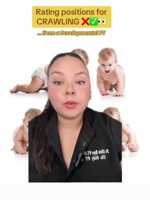 Replying to @notesfromcairo Kneeling play can start around 6/7 months! Rating crawling positions and showing activities to help your baby crawl! #thebabypt #rating #crawling #tips #MomsofTikTok #greenscreen 