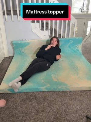 I will literally never go back to a plain mattress ever again after using one of these!!! #MemoryFoamMattressTopper #MemoryFoam #MemoryFoamBed #Bed #ComfyBed #CozyBed #Comfortable #Sleep  