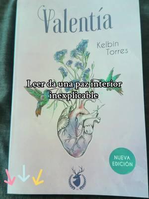 Leer da una paz interior inexplicable #tiktoksh0p #librovalentia #valentiabook #amorpropio 