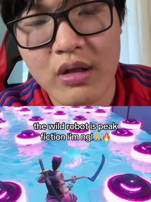 the wild robot is peak‼️ #theangryasian #thewildrobot #movie #pixar #disney #dreamworks 