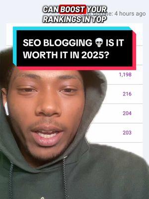 Blogs aren’t dead 💀 just like #SEO has evolved, #searchengine #algorithms are still driving mass #traffic to relevant #blogs for #localbusiness #websites … What does this mean for you? Yes, updating your #blog could help you reach thousands if not tens of thousands of potential #customers over the next 6 months! Use #AItools like #chatgpt to generate useful content for your #audience . Make sure you optimize it for your location and/or niche offerings! 🏆 the best #searchengineoptimization and #searchengineoptimizationtips are here so follow me for #SEM #tactics. Now when do you start a  #podcast and when do you depend on #blogging ? Good question. I think both avenues are great when considering search everywhere #optimization , and maximizing #visibility and #leads / #sales through a variety of platforms, like #Google , #TikTok , #Meta , and #LinkedIn . #bloggingtips #webdesign #webdevelopment #smallbusinesstips #onlinebusinesstips 