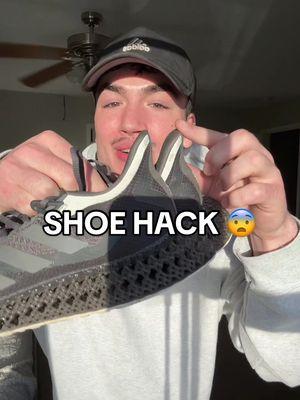 Common sense ain’t that common over here 😂 #shoehack #fashionhack #tennisshoes #sliponshoes #hacks 