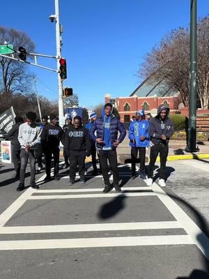 Metro Atlanta Chapters of Phi Beta Sigma Fraternity Inc. performing “Soul” at the MLK parade  #phibetasigma #georgiastateuniversity #pialpha 