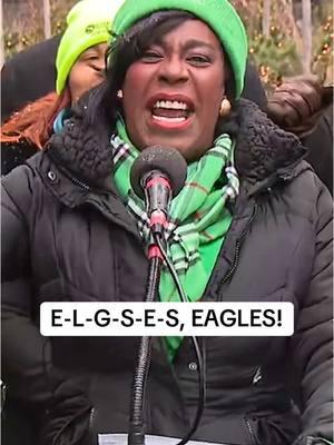 GO EAGLES! or whatever the Philly Mayor said🦅💚 #fox29philly #mayorparker #eagles 