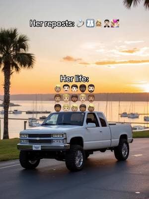 Real talk #bubbatruck🌾 #marsh #squattedtrucks #squattruck #goviral #blowup #obschevy #viraltiktok #countrymusic #southcarolina #boats