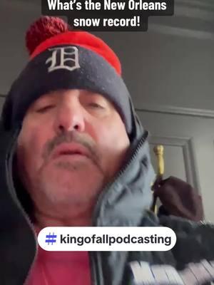 #snowday2025 #snowmageddon #kingofallpodcasting #aotr #neworleans #nola #fyp 