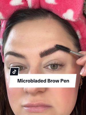 Save your pennies on professionally done eyebrows and get this pen! It’s incredible and stays in place!🫶🏼✨ I’ll pin it above for you! #microbladedeyebrows #eyebrowpen #howtodoyoureyebrows #eyebrowtutorial #makeuptips #idahomakeupartist 