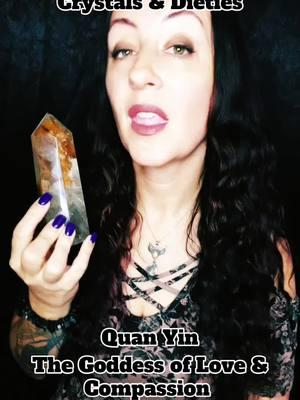 Calling on the power of different dieties for healing and self improvement, can be increased with crystals. These tools are gifts from the universe and we must use them accordingly. #crystaleducation #workingwithdieties #crystalsforhealing #goldenhealer #lemurianquartz #colombianlemurian #quanyin #goddess #goddessoflove #crystalsformanifesting #crystalsformeditation #metaphysicalproperties #crystalliveemporium #thecrystalpsychic 