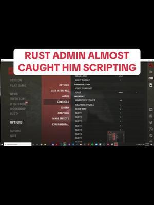 Bro almost got caught at the end using Reflex #reflexrust #rustconsole #rust #rusttok #rustafied #rustoria 