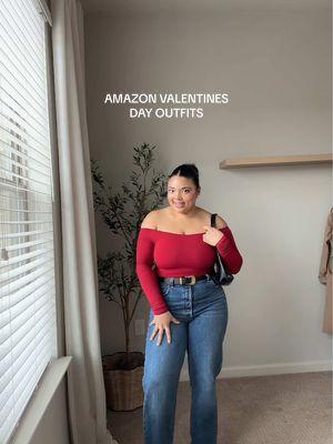 Realistic but still very cute Valentinesday outfits 💌#valentinesoutfitideas #valentinesoutfit #VDayOutfit #amazonvalentinesdayoutfit #midsizeoutfits #creatorsearchinsights  