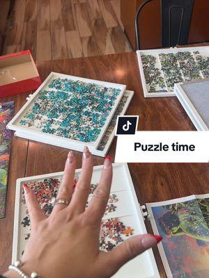 I love me a good puzzle. But I think the thing I love the most is whenever I have a puzzle out it brings my whole family together so we can work on it. That’s my favorite part about puzzles.  #puzzletok #puzzlesarefun #puzzlechallenge #puzzlehack #puzzletips #puzzletime #puzzlepiece  