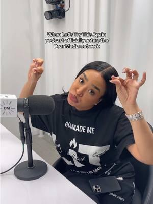 Hi queens!! Introducing to the network: @letstrythisagainpodcast 👏🔥🎤  New episode out now at the link in bio 🔗 #letstrythisagain #bsimone #newtothenetwork #dearmediapodcast 