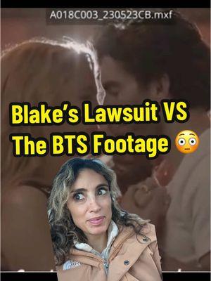 Blake’s Lawsuit vs the Raw Footage 😳 #justinbaldoni #blakelively #lawsuit #itendswithusmovie #itendswithus #behindthescenes #celebritynews #greenscreenvideo #greenscreen 