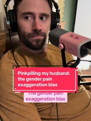 “The gender pain exaggeration bias” #pain #genderbias #gender #studies #pinkpilling #pinkpillrxpodcast #women #men #feminism #patriarchy #womensrightsmatter #medicalresearch #chronicpain #chronicillness #podcast #husbandwife @jeppers128 