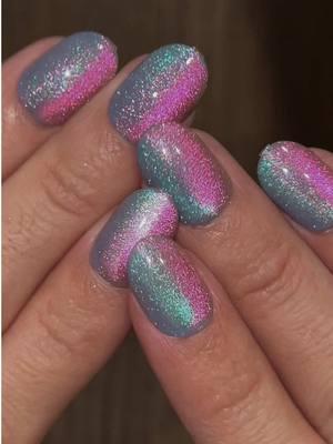 am I a bad mom???? I just really wanted my nails done 🤣 #mermaidnails #pressons #impresspressonnails #diymanicure #doingmynails #whilethebabysleeps #pressonmanicure #flutterlabsaffiliate  