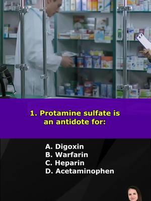 Nurse Pharmacology Quiz: Can You Get Them All Correct?  Nursing Antidotes, Warfarin, and more... #nursesoftiktok #nursing #nursingschool #learn #LearnOnTikTok #stem #foryou #fyp #nclex #nursingstudent #nursetok 