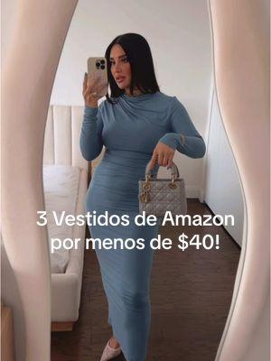 3 Vestidos de @Amazon por solo $39! Encuentra el link en mi bio bajo “shop my LTK links”. La tela es súper suavecita y los puedes usar durante el día o en la noche.  . . . #stylingreels #dresses #amazonfinds #vestidos #vestidoslargos #lookdeldia #OOTD #tendencia #amazonfashion #amazondeals #lookforless #stylingtips #outfitinspo #stylingideas #stylinginspiration #latinacreators