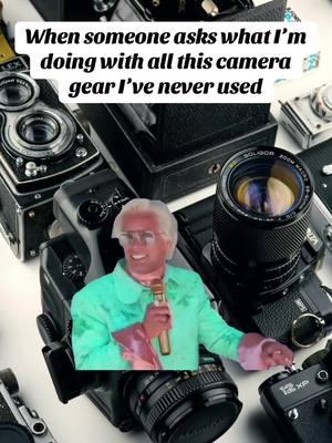 Definitely, definitely going to use it at some point for a gig. I promise!! #cameras #photographersoftiktok #photographylife #photographers #Meme #MemeCut #Meme #MemeCut 