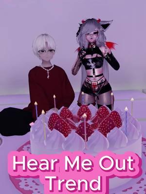 Hear Me Out Trend with @sweetbreadvr i sorry if you hear breathing,i have a cold right now so everything is kinda stuffed up  #hearmeoutcharacters #vr #vrchat #vrchatcommunity #vrchatgame #vrchattiktoker #vrchatrelationships #hearmeoutcake