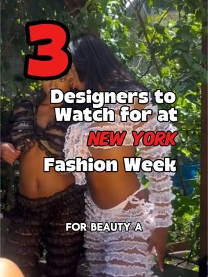 Fashion Week is just around the corner and here are 3 brands that you do not want to miss this season🗽❤️ 1. @LEBLANCSTUDIOS  2. @Tia Adeola  3. @Diotima.world  #fashionblogger #dailylookbook #fashionstylist #yacobknowsbest #upcomingdesigner #emergingbrand #stylist #nyfw #newyorkfashionweek