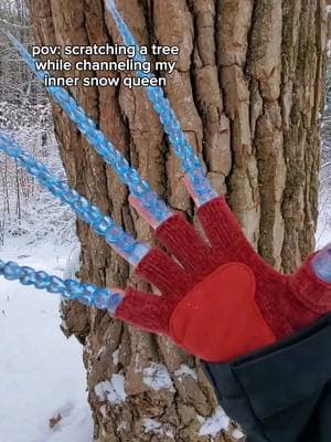 Why is this perfect tree so crispy?! YT: MEMOIRS ASMR #asmr #publicasmr #snowasmr #memoirsasmr #treeasmr #cameratappingasmr #asmrsounds #winter #icicles #asmrnails #fyp  #satisfyingsounds #asmrtiktoks 